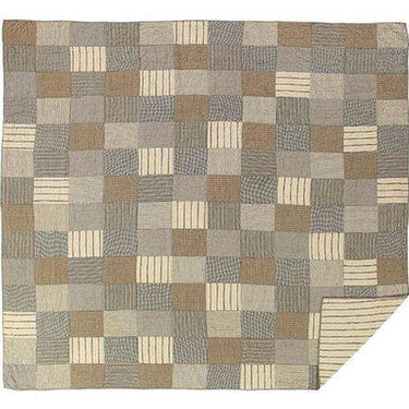 Sawyer Mill Charcoal Queen Quilt VHC Brands - The Fox Decor